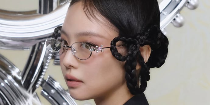액세서리 효과 100%, 무테안경