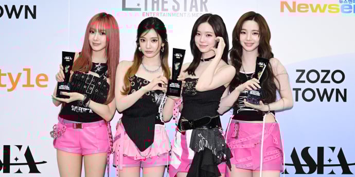 에스파, ‘ASEA 2025’ 대상 포함 3관왕