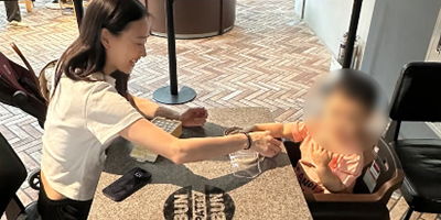 ‘9세 연상 금융인♥’손연재, 붕어빵 子와 백화점 데이트