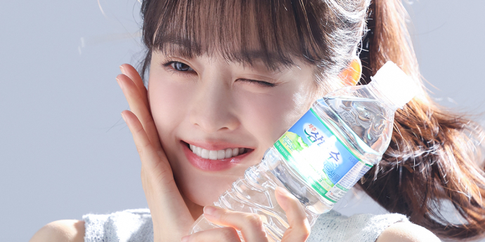 박보영, 매일이 뽀블리... 삼다수 광고 비하인드