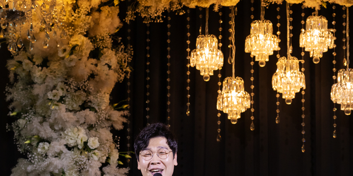 가수 백봉기 '서글서글 눈웃음' [포토]