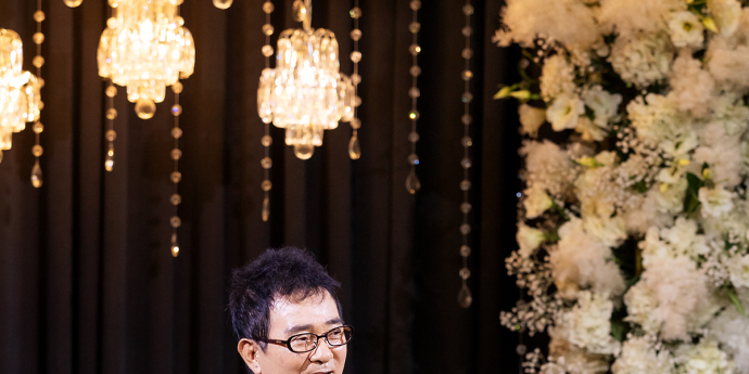 박정식 '표정만큼 여유로운 목소리' [포토]