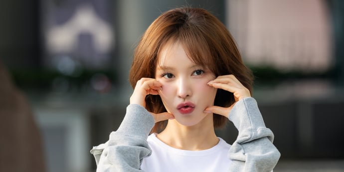 레드벨벳 웬디 '양볼하트에 짙게 드리운 장꾸미' [포토]