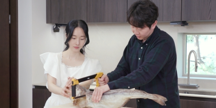 ‘편스토랑’ 이정현, 남편과 티격태격 ‘찐 부부 케미’