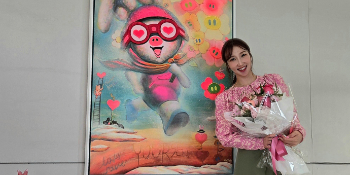 미미 작가, 프라이빗 개인전 개최