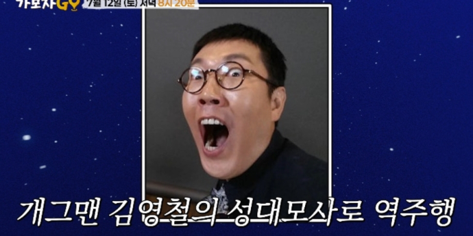 하춘화, 김영철 성대모사 언급 (가보자GO)