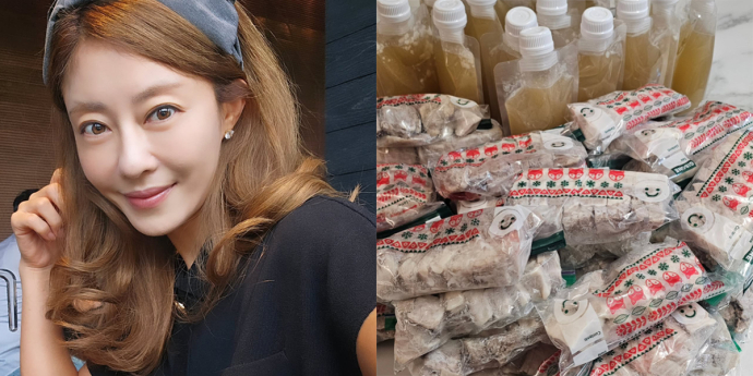 ‘싱글맘’ 이지현, 수술 다음날에도 바쁜 일상
