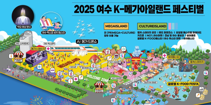 ‘여수 K-메가아일랜드 페스티벌’ 티켓 기부 행렬