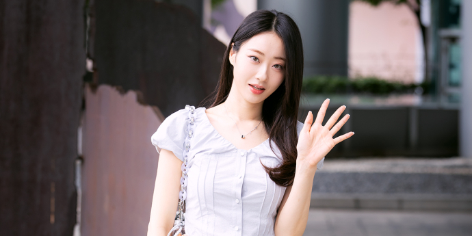 경리 '안녕' [포토]