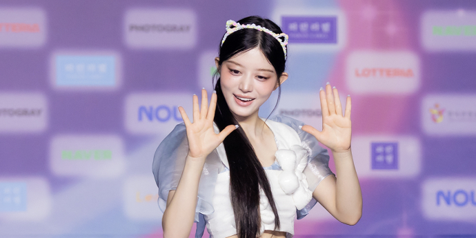 아일릿 민주 '상냥 그 자체'(SBS가요대전) [포토]
