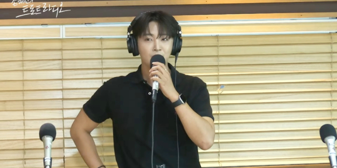‘손트라’ 황윤성, 무더위 타파 라이브