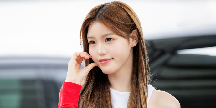 이즈나 정세비 '야무진 볼하트' [포토]