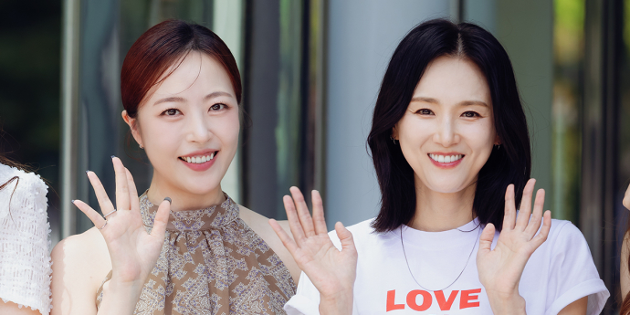 베이비복스 심은진-이희진 '정말 상냥해진 그시절 카리스마 담당' [포토]