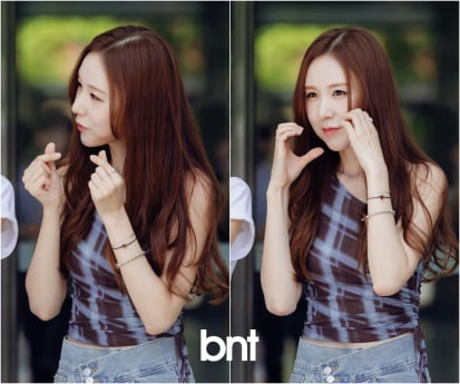 베이비복스 간미연 '이희진 볼하트 컨닝하는 존귀로움' [포토]