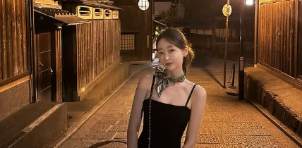 보떼로즈 노윤정, 교토의 낮밤 사로잡은 비주얼