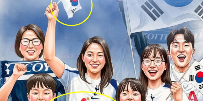 토트넘 SNS에 등장한 ‘엉터리 태극기’… “시정 조치 필요”