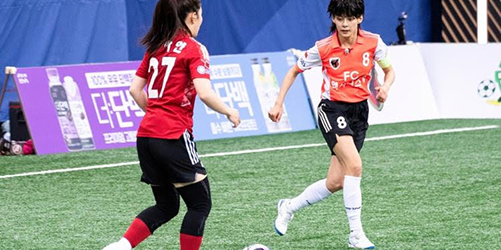 ‘골때리는그녀들’ 정혜인·주명·권이수 vs 김민지 (골때녀)