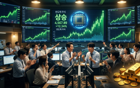 뉴욕증시 최고치…원·달러 1449원으로 하락