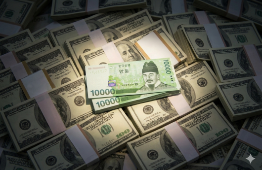 환율 1462원대 마감…뉴욕증시 6주 연속 상승