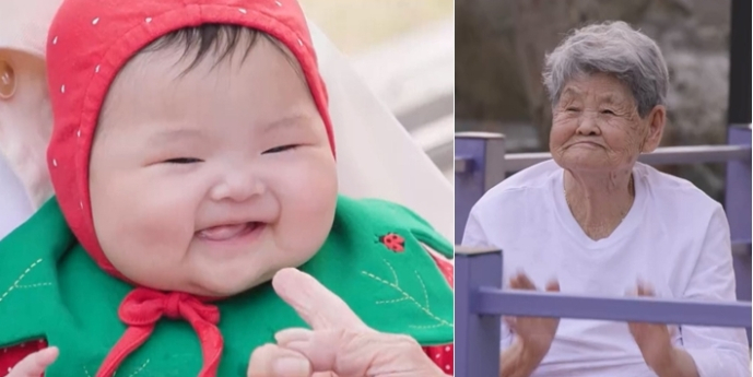‘슈돌’ 강단둥이, 96세 외증조할머니와 첫 만남