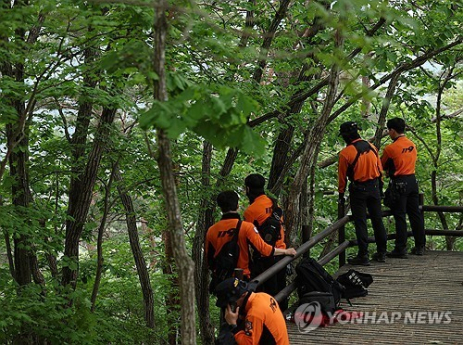 주왕산 실종 대구 초등생 시신 수습, 청송의료원으로 이송