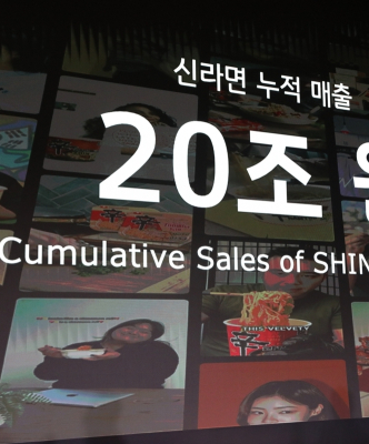 농심 신라면 누적 20조·주가 36만원대…글로벌 본격화