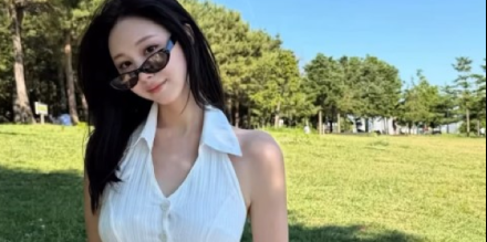 신수아, 한강에 뜬 청순 여신…반려견과 즐긴 여유로운 피크닉