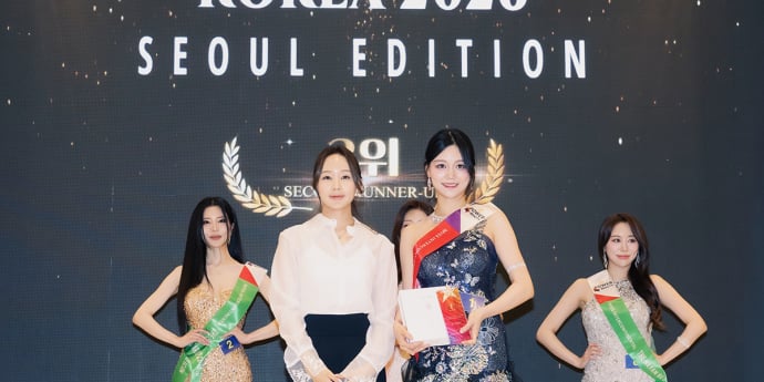 황주영, '제54회 미스인터콘티넨탈' 서울대회 3위 수상 [포토]