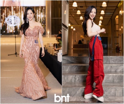 '미스인터콘티넨탈' 황지혜, 힙함과 우아함을 넘나드는 다채로운 매력