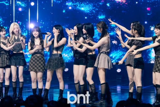 '명창' 서다현 고음파트 응원하는 트리플에스 멤버들이 손짓 [포토]