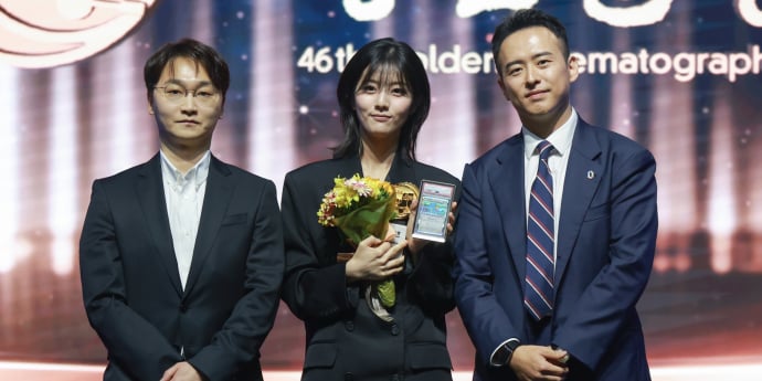 신은수, '제46회 황금촬영상 영화제 시상식' 신인 여우상 수상 [포토]