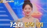 ‘금타는 금요일’ 정서주, 단독 1위