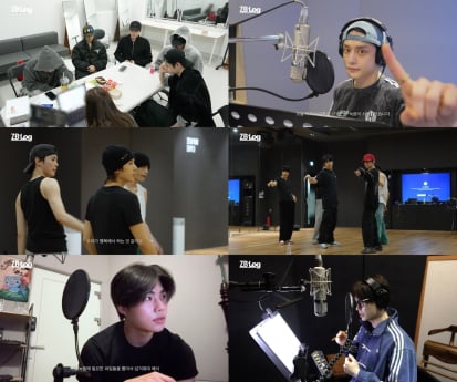 제로베이스원, 미니앨범 제작기 공개