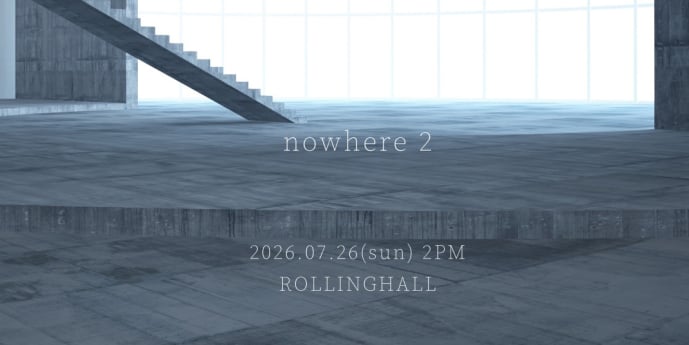 롤링홀, 한·일 뮤지션 교류 프로젝트 ‘nowhere 2’ 7월 26일 개최