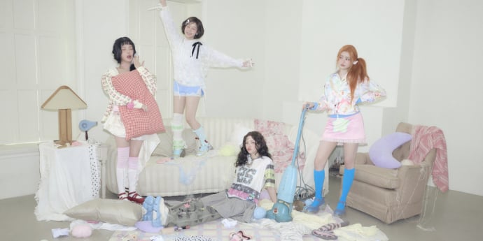 피프티피프티, ‘라이크 어 버블’ 상승세 탔다!