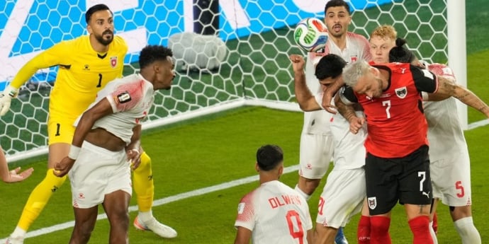 오스트리아, 3:1로 요르단 제압… 36년 만의 승리 (북중미 월드컵)