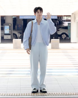 NCT 재현, 프라다 공항패션 눈길
