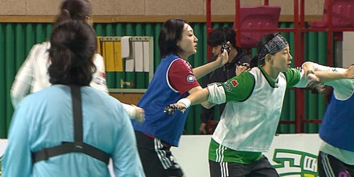 ‘골때리는그녀들’ 핸드볼, 시은미 vs 정다은 (골때녀)