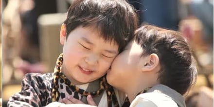 ‘슈돌’ 은우X정우, 고기 먹방