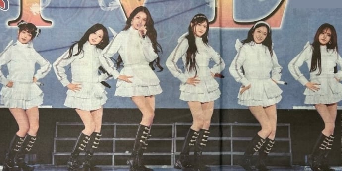 도쿄돔 재입성 아이브, 日 5대 스포츠지 1면 싹쓸이
