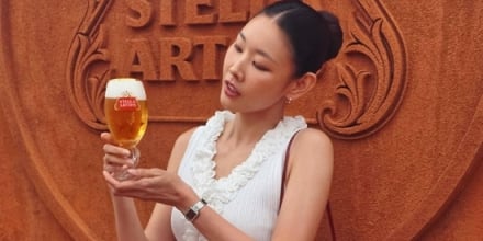 “한국 대표로 파리에 간 톱모델”…한혜진, 스텔라 아르투아와 함께한 여정 공개