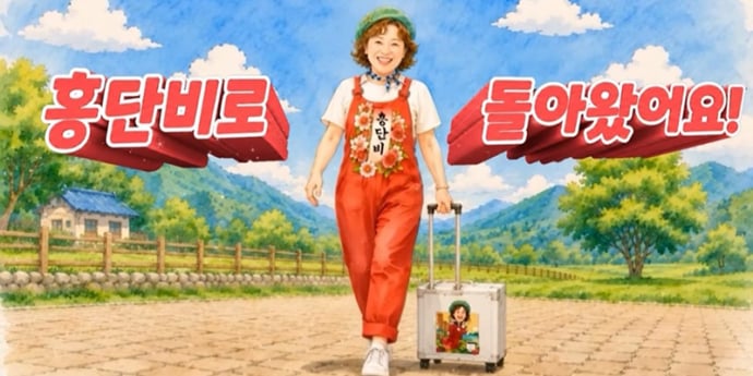 ‘국민 안내양’ 김정연, 유튜브 ‘홍단비TV’ 새 출발