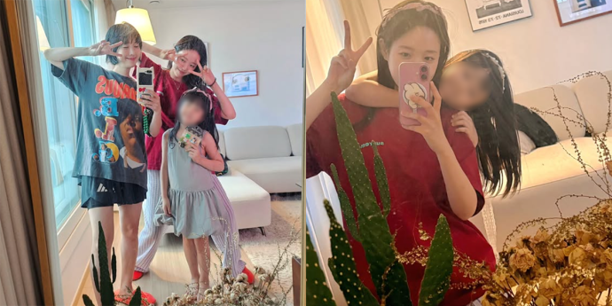 하하♥별 딸 송이, 지예은 집서 신나는 파자마 파티