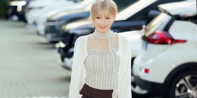 프로미스나인 송하영 '헤헤' [포토]