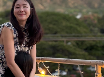 최지우, 6살 딸 사랑스러운 애교에 행복 미소