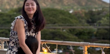 최지우, 6살 딸 사랑스러운 애교에 행복 미소