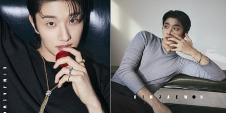 김재원, 포페와 함께한 에스콰이어 7월 디지털 커버 3종 공개