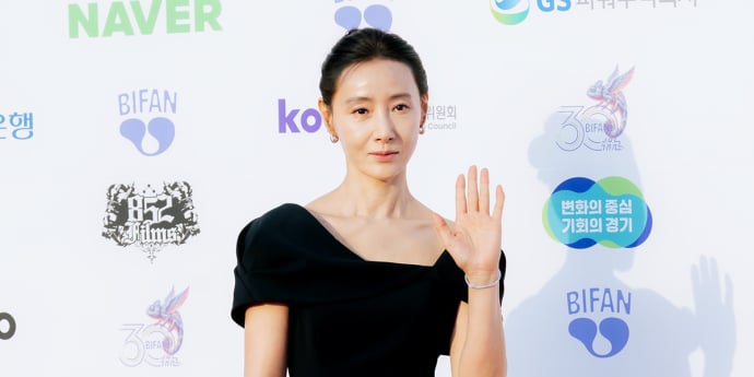도지원 '우아한 손인사'(부천국제판타스틱영화제) [포토]