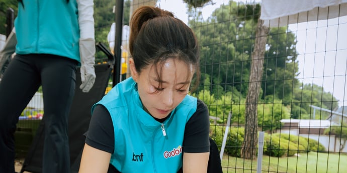 예지원 '열심히 빨고 있으니 걱정마시개' [포토]