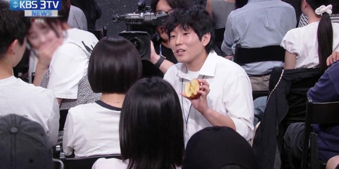 ‘개그콘서트’ 한수찬, 객석서 전 여친 발견?
